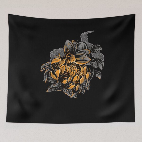 Item preview, Unique Golden Lotus Bee Design designed and sold by Xx4thseasonxX.