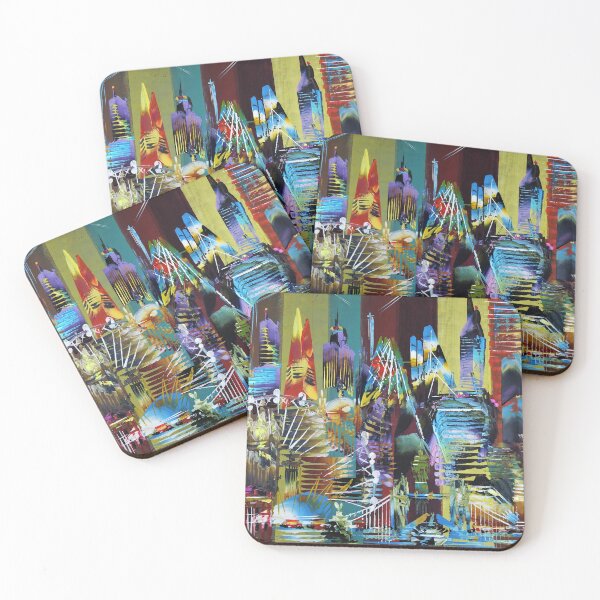 Item preview, City of London Abstract Painting 626 designed and sold by Eraclis Aristidou.