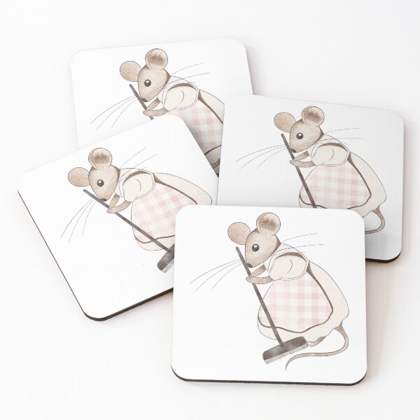 Item preview, cute mouse sweeping designed and sold by Bobeys.