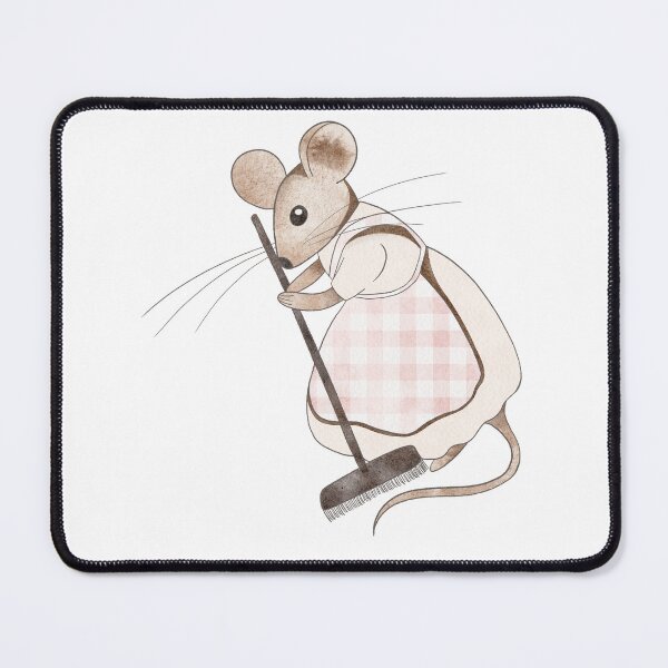 Item preview, cute mouse sweeping designed and sold by Bobeys.