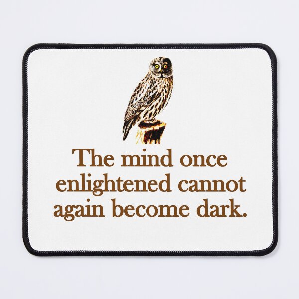 Item preview, The Mind Once Enlightened designed and sold by CrankyOldDude.
