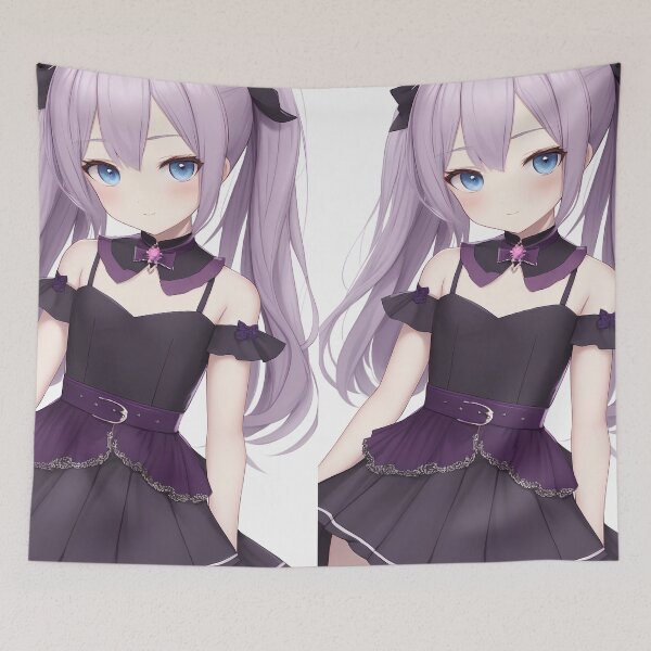 Item preview, Anime Girl 016 designed and sold by ArtificialOtaku.
