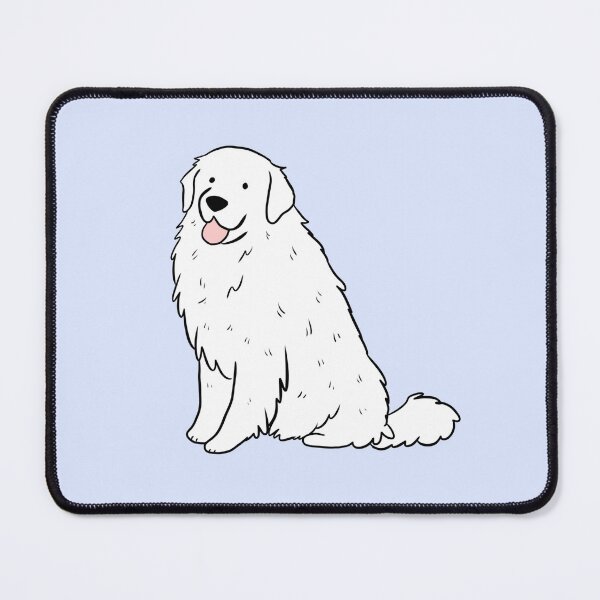 Item preview, great pyrenees cute illustration designed and sold by Yarafantasyart.