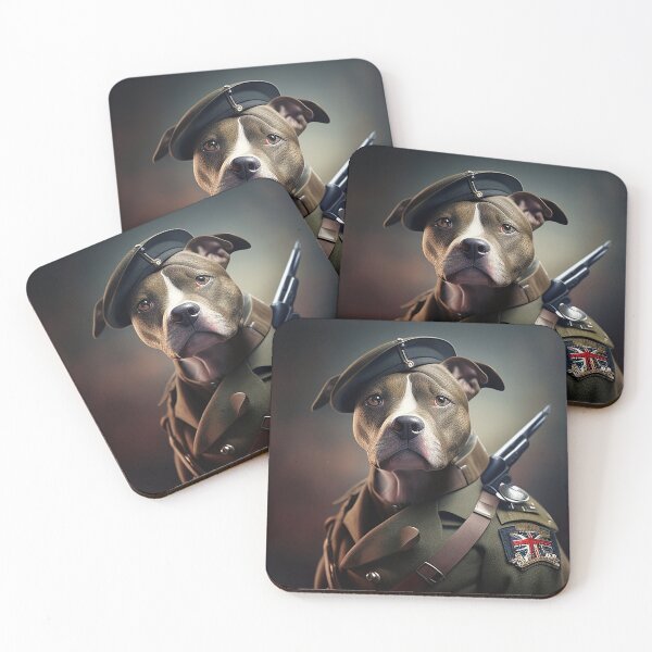 Item preview, Dogs Of War: Staffordshire Bull Terrier designed and sold by Zovermind.