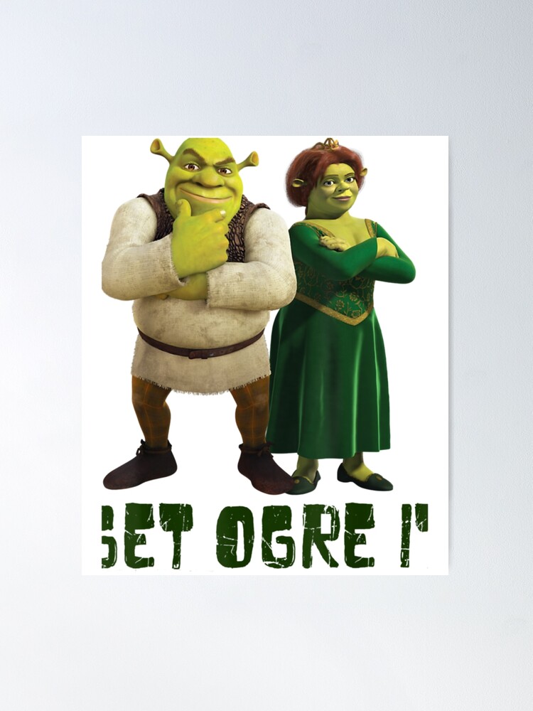 Shrek Meme Posters for Sale