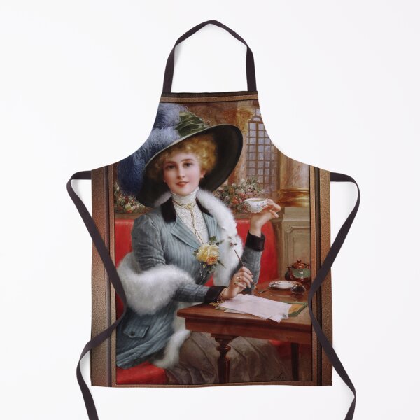 Item preview, Elegant Lady by Emile Vernon Remastered Xzendor7 Vintage Old Masters Reproductions designed and sold by Xzendor7 Digital Art Creations.