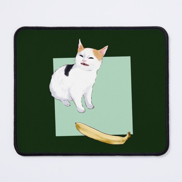 Item preview, He not like the banana - angery banana cat meme catto designed and sold by RowanytoDuane.