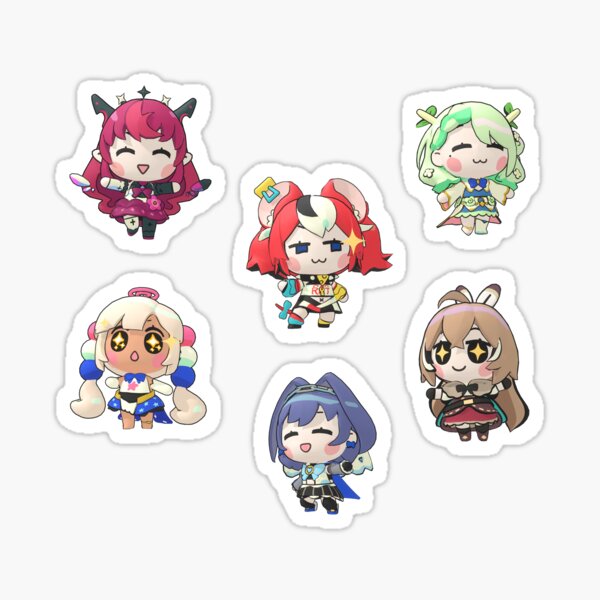 Item preview, Hololive Council Sticker set designed and sold by natsidalia.