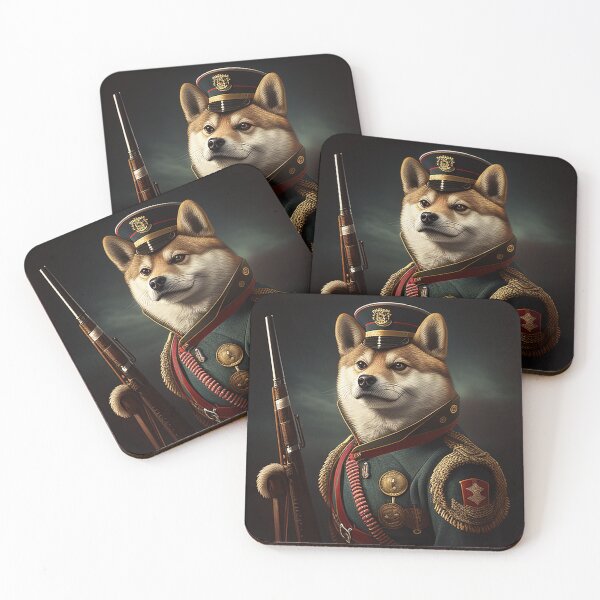 Item preview, Dogs Of War: Shiba Inu designed and sold by Zovermind.