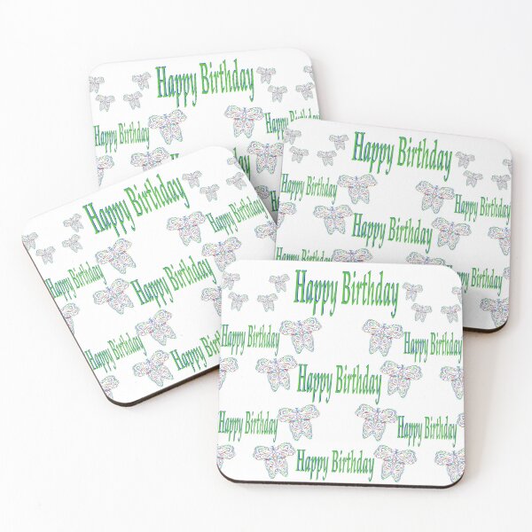Item preview, Happy Birthday Butterflies designed and sold by KazM.