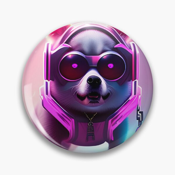 Item preview, cyber armored baby dog 4 designed and sold by vishalraifx.