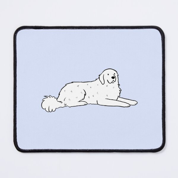 Item preview, Great pyrenees cute illustration  designed and sold by Yarafantasyart.