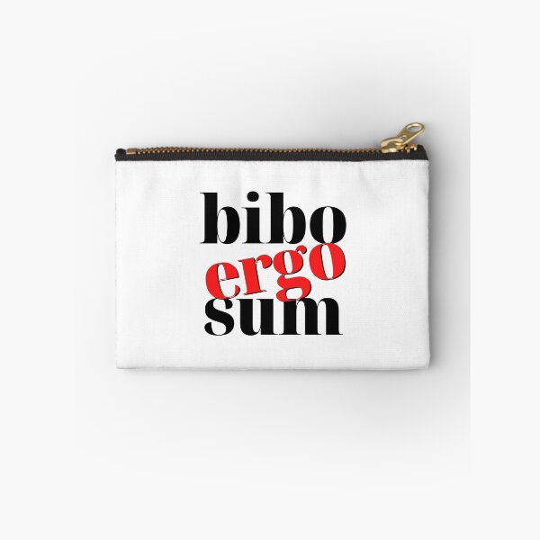 Item preview, Funny Latin Language Typography - Bibo Ergo Sum designed and sold by humnoo.