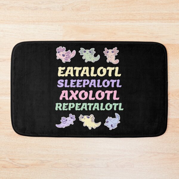 Item preview, Eatalotl Sleepalotl Axolotl Repeatalotl designed and sold by artfulnotebook.