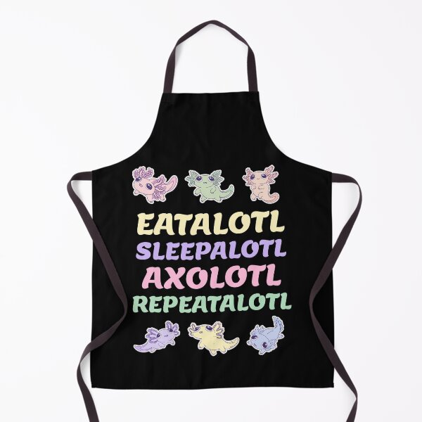 Item preview, Eatalotl Sleepalotl Axolotl Repeatalotl designed and sold by artfulnotebook.