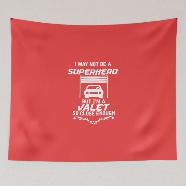Item preview, Not Superhero But Valet designed and sold by AlwaysAwesome.