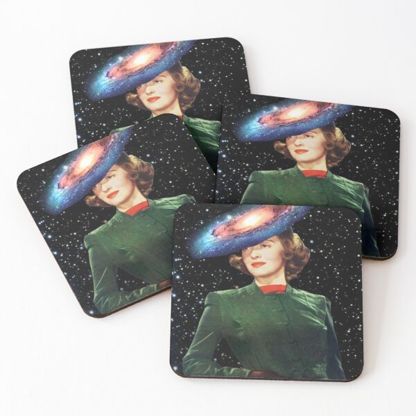 Item preview, Andromeda galaxy hat, galaxy head 70s lady designed and sold by Grind107.
