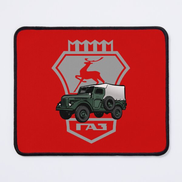 Item preview, GAZ 69 with logo Soviet Offroad Extraordinaire! (on red) designed and sold by Groenendijk.