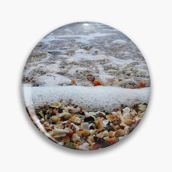 Item preview, Sea Foam Ocean Edge and Shelly Beach Aesthetic 2 of 4 designed and sold by Beachy.