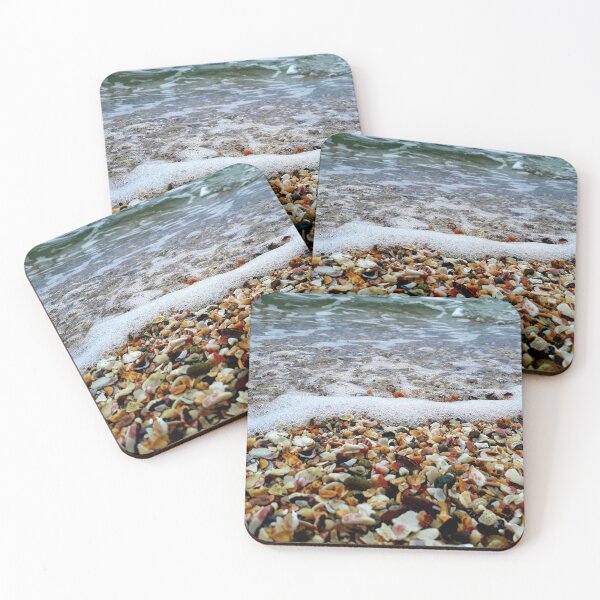 Item preview, Sea Foam Ocean Edge and Shelly Beach Aesthetic 2 of 4 designed and sold by Beachy.