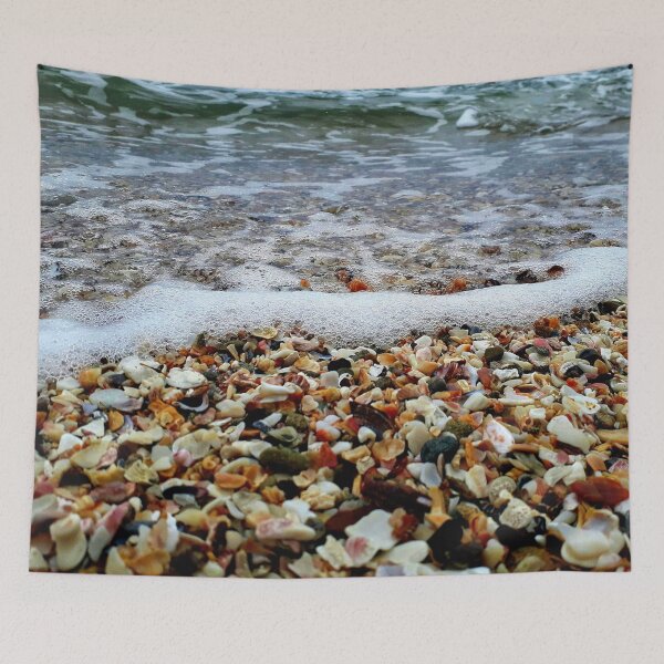 Item preview, Sea Foam Ocean Edge and Shelly Beach Aesthetic 2 of 4 designed and sold by Beachy.