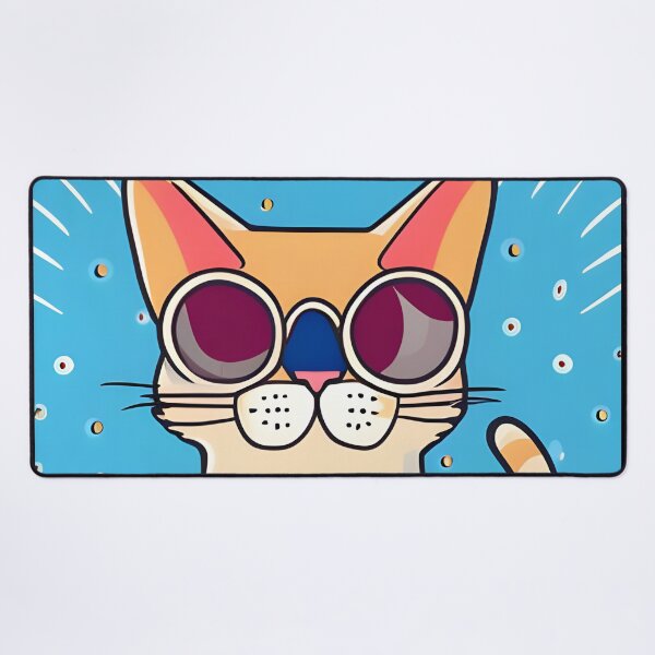 Item preview, Kitten in sunglasses and jacket - cool cat designed and sold by Dalive.