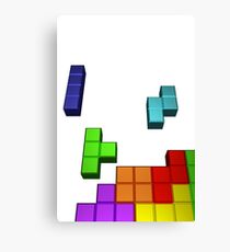 Tetris Cover Recreated Canvas Print