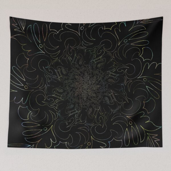 Item preview, Dark Calm Mandala designed and sold by HARSHINI maheshwaram Label.