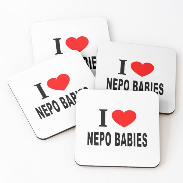 Item preview, I ❤️ NEPO BABIES I LOVE NEPO BABIES I HEART NEPO BABIES designed and sold by usernamenaijan.