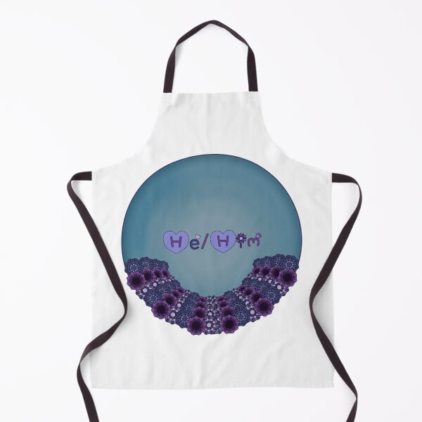 Item preview, Flowering Pronouns (He/Him) designed and sold by AnarchyGreen.