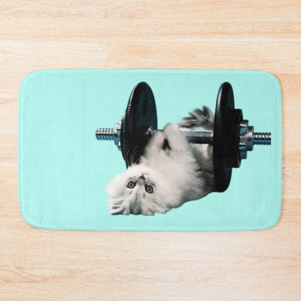 Item preview, Kitty in the gym designed and sold by zeljana0504.