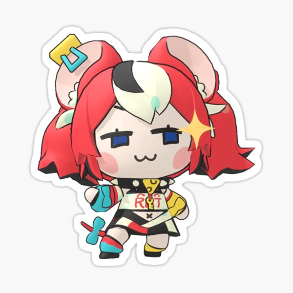 Item preview, Hakoz Baelz 3D Sticker designed and sold by natsidalia.