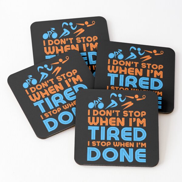 Item preview, Best selling- I Don't Stop When I'm Tired I Stop When I'm Done Gym designed and sold by AB-NewStyle.