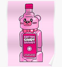 Cotton Candy Brandy Tshirt Poster