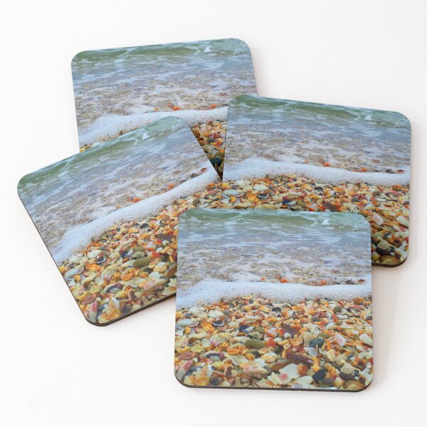 Item preview, Sea Foam Ocean Edge and Shelly Beach Aesthetic 3 of 4 designed and sold by Beachy.