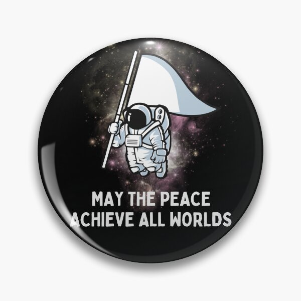 Item preview, MAY THE PEACE ACHIEVE ALL WORLDS designed and sold by MJ96-PRO.
