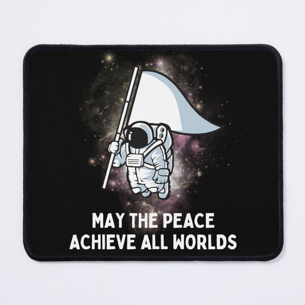 Item preview, MAY THE PEACE ACHIEVE ALL WORLDS designed and sold by MJ96-PRO.