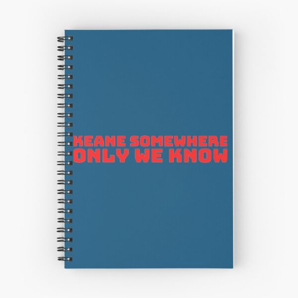 Item preview, Keane Somewhere Only We Know designed and sold by KemGraphi.