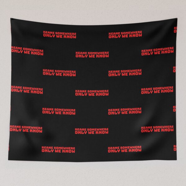 Item preview, Keane Somewhere Only We Know designed and sold by KemGraphi.