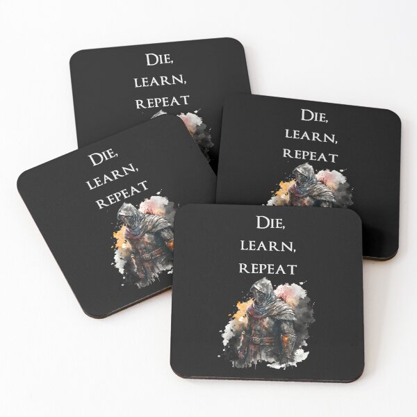 Item preview, Souls-Like Knight - Die, Learn, Repeat designed and sold by GigaDesigns.