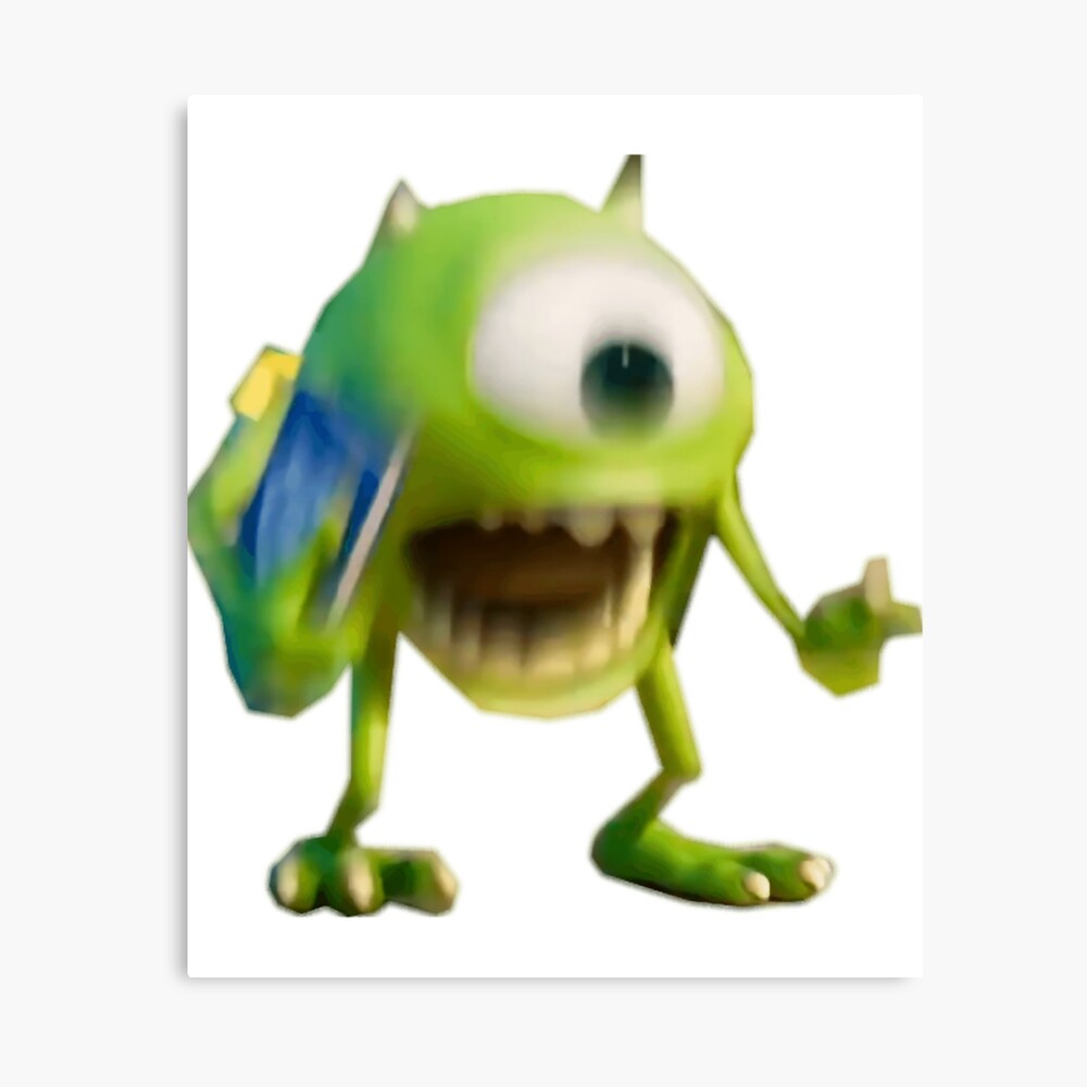 Mike Wazowski Meme    Photographic Print