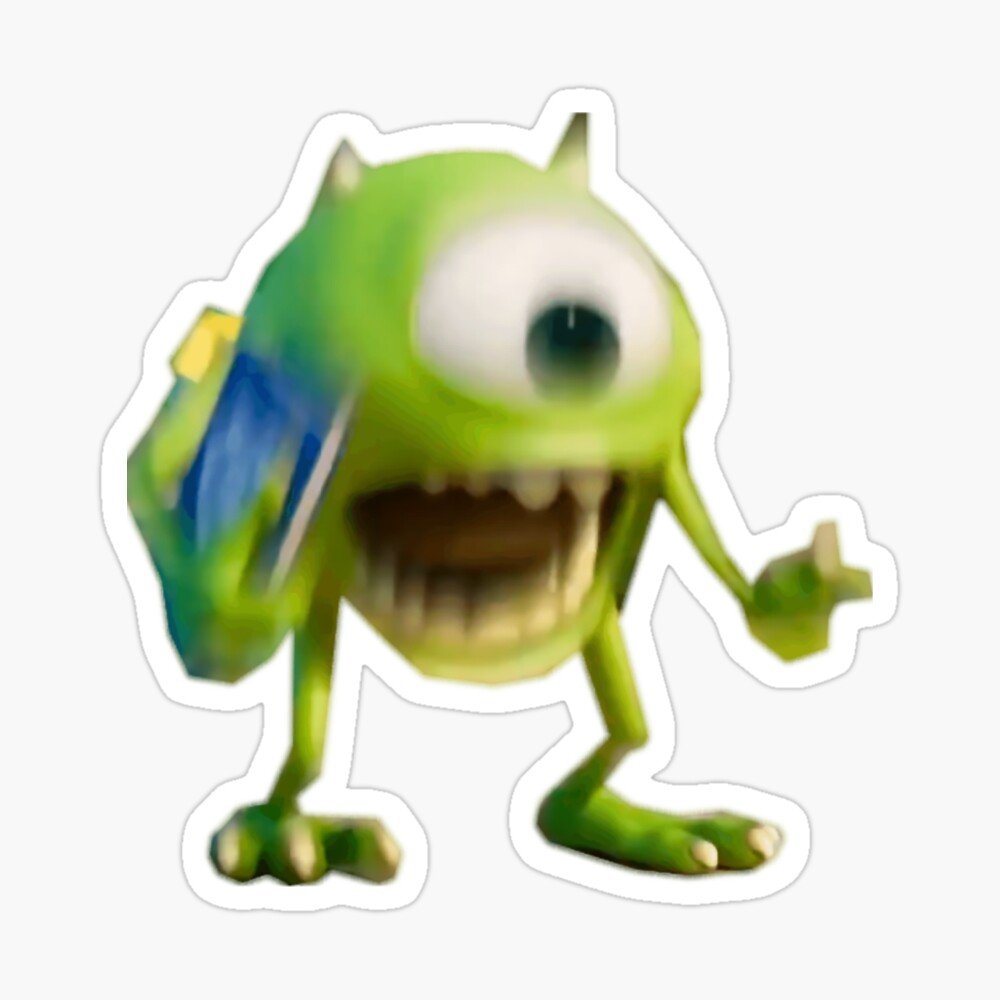 Mike Wazowski Meme    Photographic Print