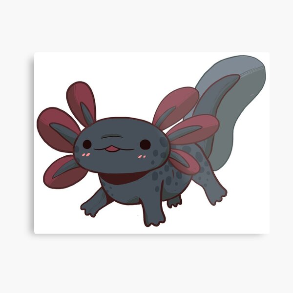 Item preview, black axolotl baby  designed and sold by ymia.