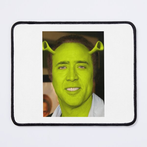 Item preview, Nicolas Cage as Shrek     designed and sold by Bellamymoniface.