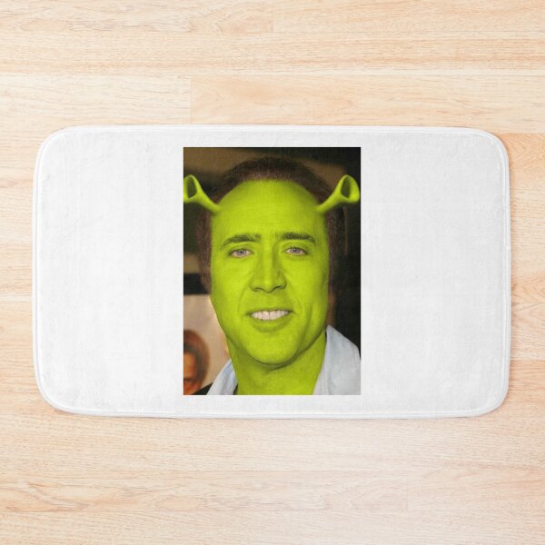 Item preview, Nicolas Cage as Shrek     designed and sold by Bellamymoniface.
