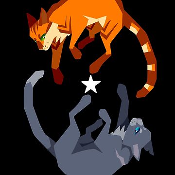 Artwork thumbnail, Fireheart/Bluestar by Tigerparadise