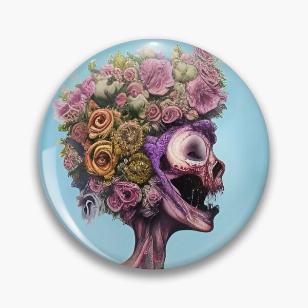 Item preview, Zombie Girl Valentine's Day Heart Goth Chaos designed and sold by DreamSwiftly.