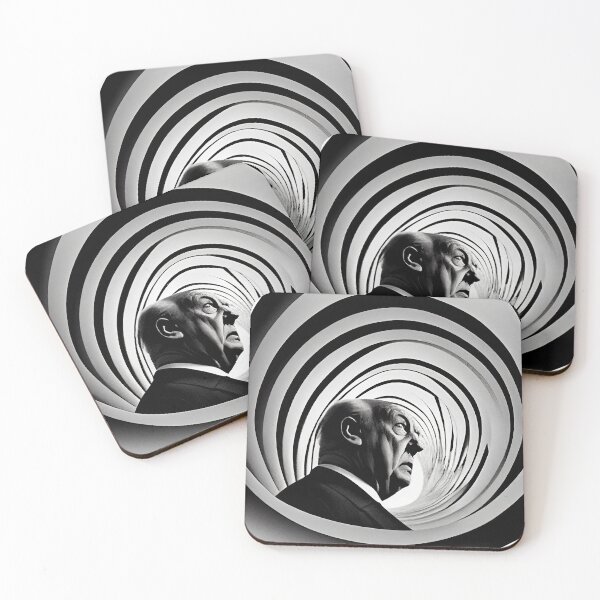 Item preview, Alfred Hitchcock - Vertigo Fan Art designed and sold by PosterManiaRo.