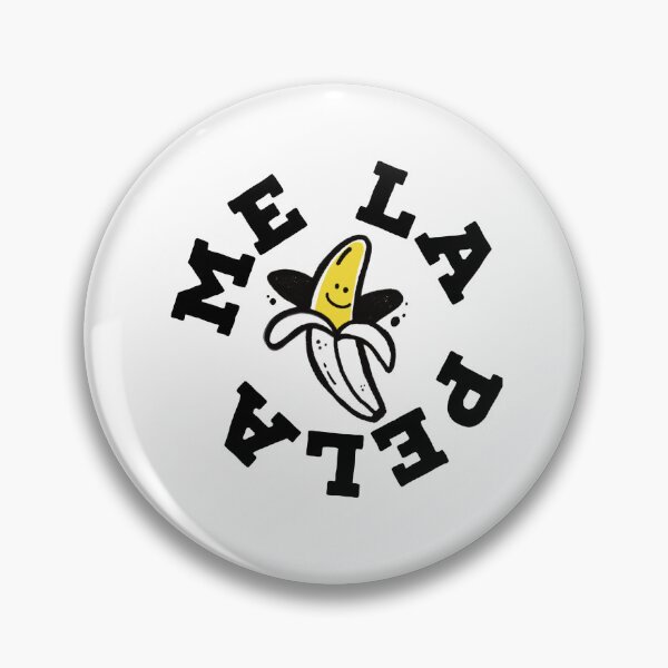 Item preview, Me la pela banana happy banana illustration flappy face  designed and sold by Tropical Blood.