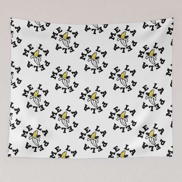 Item preview, Me la pela banana happy banana illustration flappy face  designed and sold by Tropical Blood.
